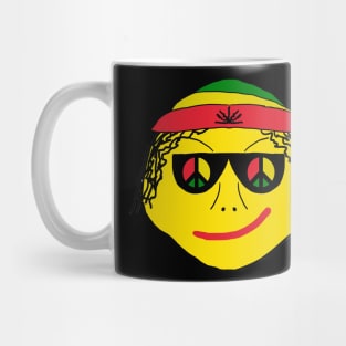 Rasta Smiley Mug